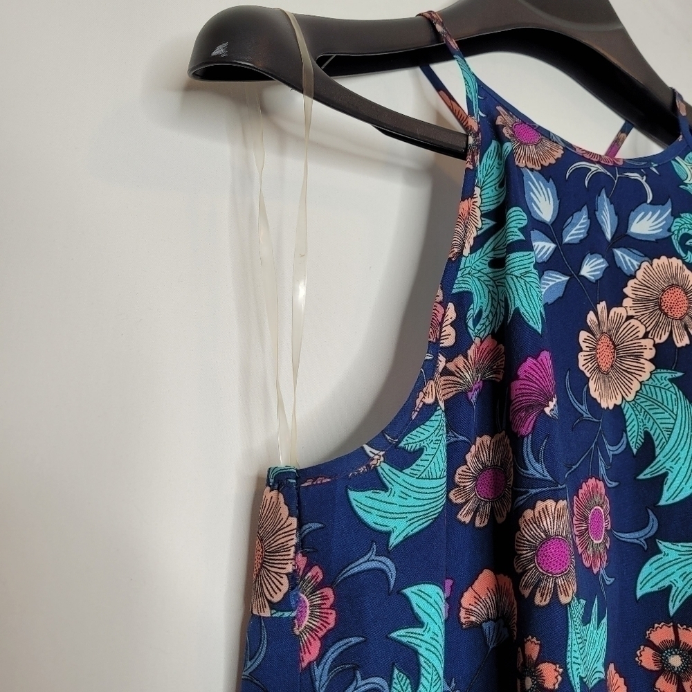 Everly Floral Racerback Dress - Picture 11 of 14
